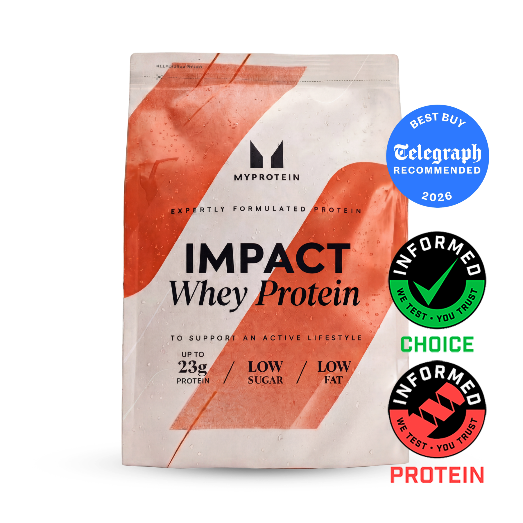 Impact Whey Protein – proteinpulver fra Kosttest.no